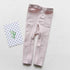 High Waist Leggings - Priority Shipping Leggings Little Palace Store Pink 0 to 1 years